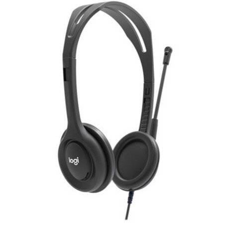 Logitech Stereo H111 - Auricular - en oreja - cableado
