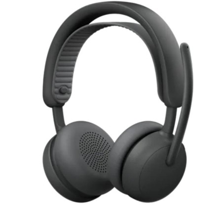 Logitech Zone Wireless 2 Premium Noise Canceling Headset with Hybrid ANC, Certified for Microsoft Teams and Fast Pair, Graphite 