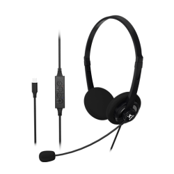 Xtech - XTH-245 - Headphones with microphone - Para Conference / Para Computer - Wired - ENC -In line control - USB-C