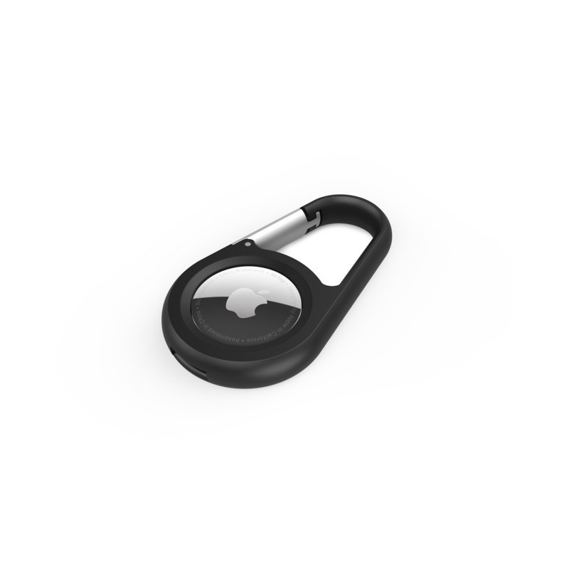Belkin Secure Holder with Carabiner - Estuche para Airtag - negro - para Apple AirTag