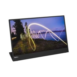 Lenovo ThinkVision M15 - Monitor LED - 15" (15.6" visible) - portátil - 1920 x 1080 Full HD (1080p) @ 60 Hz - IPS - 250 cd/m² - 
