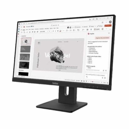Lenovo ThinkVision E22-40 - WLED - 21.5" - 1920 x 1080 - IPS - VGA / HDMI / DisplayPort - Raven Black - 3-year warranty