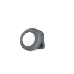 Belkin - Carcasa protectora para etiqueta Bluetooth antipérdida - con clip - gris oscuro - para Apple AirTag