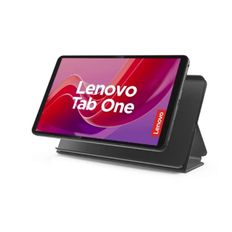 Lenovo Tab ONE - 8.7" - WIFI Android 14 or Later - Helio G85 - 4GB LPDDR4x-128GB + Folio Case