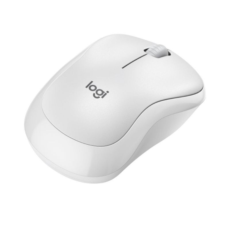 Logitech M240 Silent Bluetooth Mouse, Compact, Portable, Smooth Tracking, Off-white - Ratón - 3 botones - inalámbrico - Bluetoot