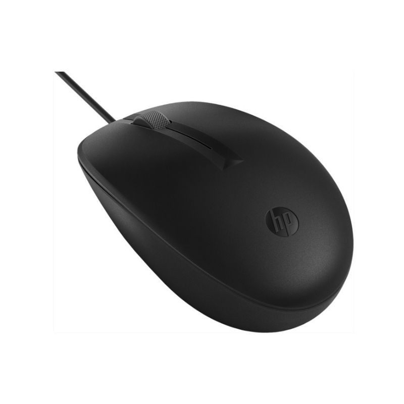 HP 125 - Ratón - cableado - USB - negro - Smart Buy