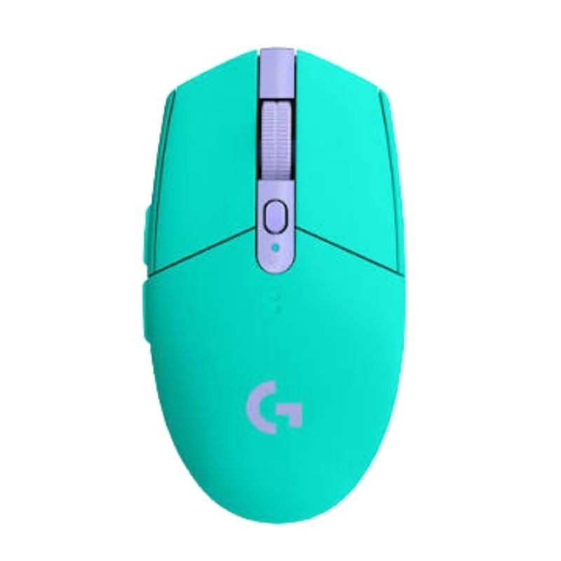 Logitech G G305 - Ratón - óptico - 6 botones - inalámbrico - 2.4 GHz - receptor inalámbrico USB - menta