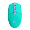 Logitech G G305 - Ratón - óptico - 6 botones - inalámbrico - 2.4 GHz - receptor inalámbrico USB - menta