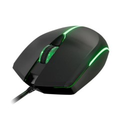 Xtech - XTM-218 - Mouse - USB - Wired - Black - 4 buttons with Light 2400 dpi