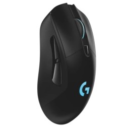 Logitech Wireless Gaming Mouse G703 LIGHTSPEED with HERO 25K Sensor - Ratón - óptico - 6 botones - inalámbrico, cableado - 2.4 G