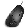 Klip Xtreme Krown KMO-506 - Ratón vertical - ergonómico - diestro - óptico - 6 botones - cableado - USB
