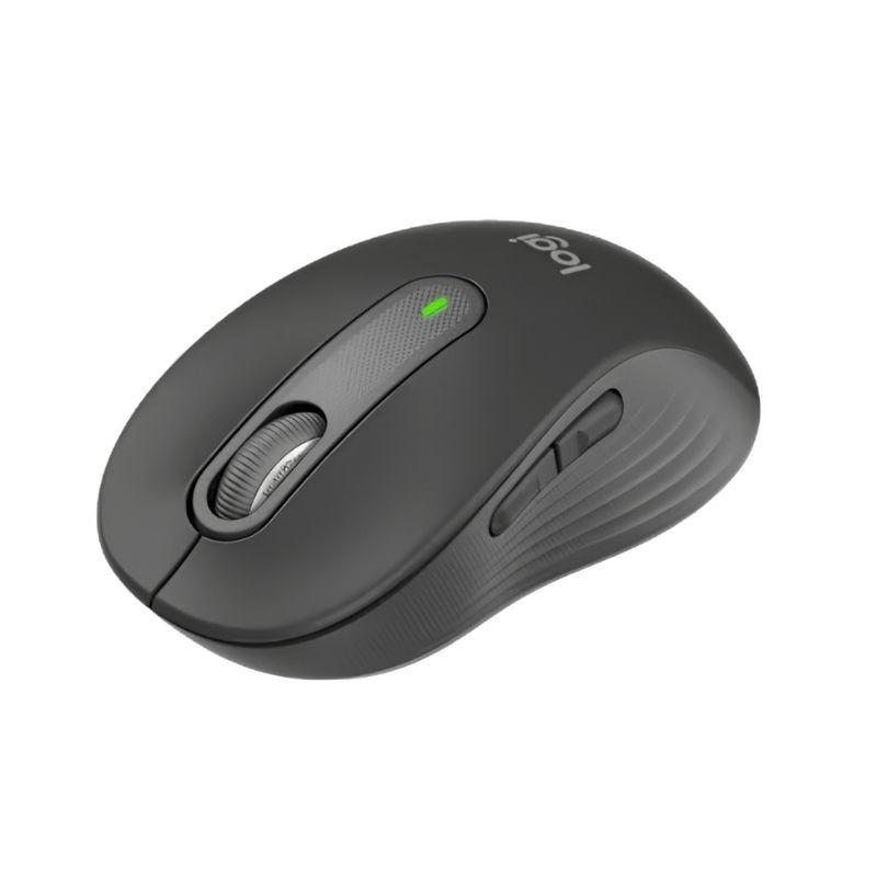 Logitech Signature M650 - Ratón - diestro - inalámbrico - Bluetooth - receptor de USB Logitech Logi Bolt - grafito