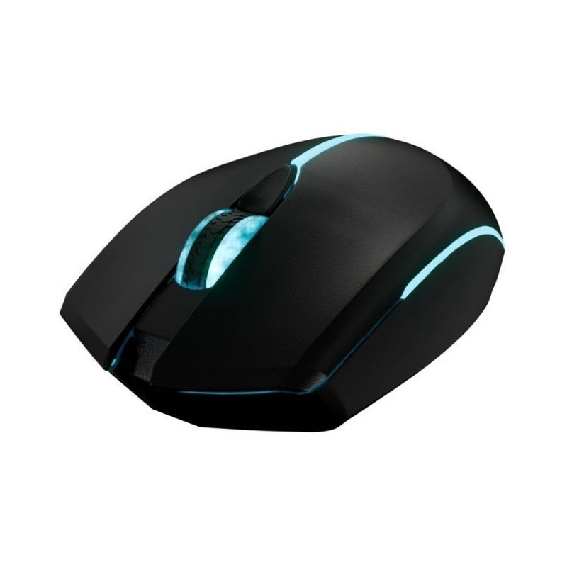 Xtech - XTM-318 - Mouse - 2.4 GHz - Wireless - Black - 4 buttons with Light 3200 dpi
