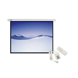 Klip Xtreme KPS-503 - Pantalla de proyección - Motor de 110v - 120 pulgada ( 305 cm ) - Dimensiones: 94.4" x 70.9" / 2.40 x 1.80