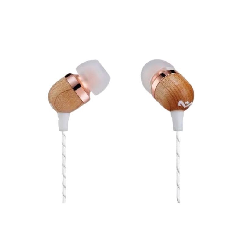 House of Marley Smile Jamaica - Auriculares internos con micro - en oreja - cableado - conector de 3,5 mm - cobre