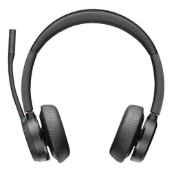Poly Voyager 4320-M - Voyager 4300 UC series - auricular - en oreja - Bluetooth - inalámbrico, cableado - USB-C - negro - Certif