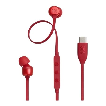 JBL TUNE - 310C - Headphones - wearable Wired - C - Red