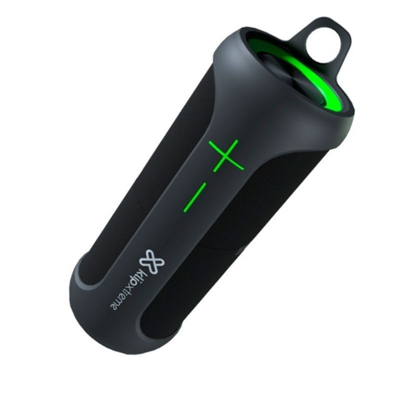 Klip Xtreme Port. TWS Audio KBS-800 - Altavoz - Negro con detalles en verde - 20 W - IPX7