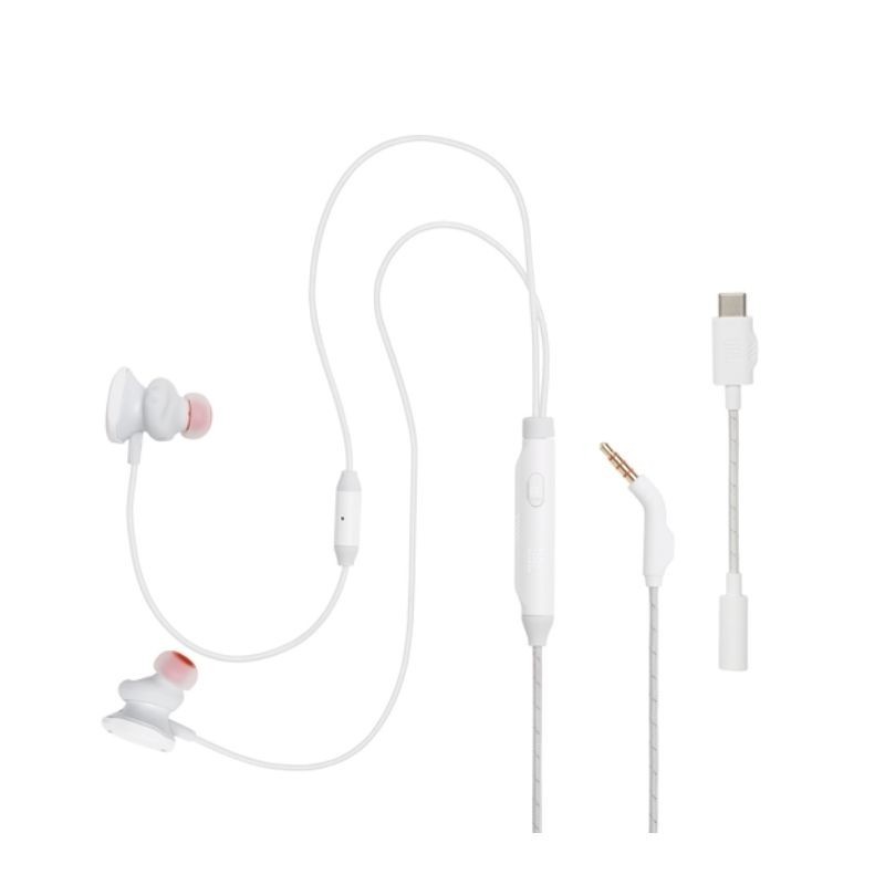 JBL - Headphones - Gaming Quantum 50 C White