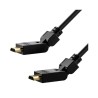 Xtech - Video / audio cable - HDMI - Male to Male Swivel 6f XTC-607
