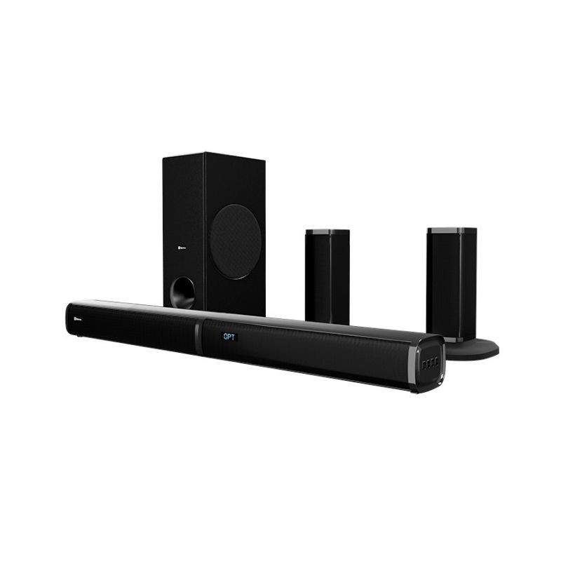 Klip Xtreme - Sound bar - Black - 5.1ch Wireless Subwoofer