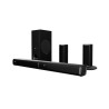 Klip Xtreme - Sound bar - Black - 5.1ch Wireless Subwoofer