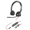 POLY - Headphones - Blackwire 3325 Stereo Microso