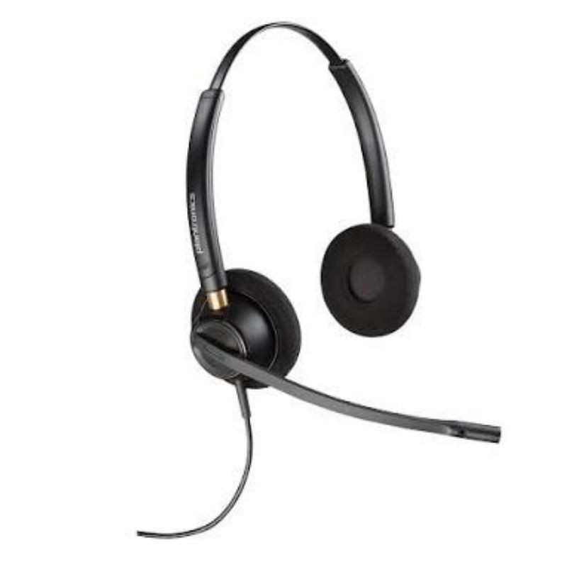 Poly EncorePro HW520 - 500 Series - auricular - en oreja - cableado - Quick Disconnect - negro - Certificado para Skype Empresar