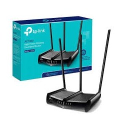 TP-Link - Router - AC1350 High Power Wireless Dua
