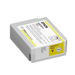 Epson SJIC41P-Y - Amarillo - original - blíster con alarmas de RF/acústica - cartucho de tinta - para ColorWorks CW-C4000, CW-C4