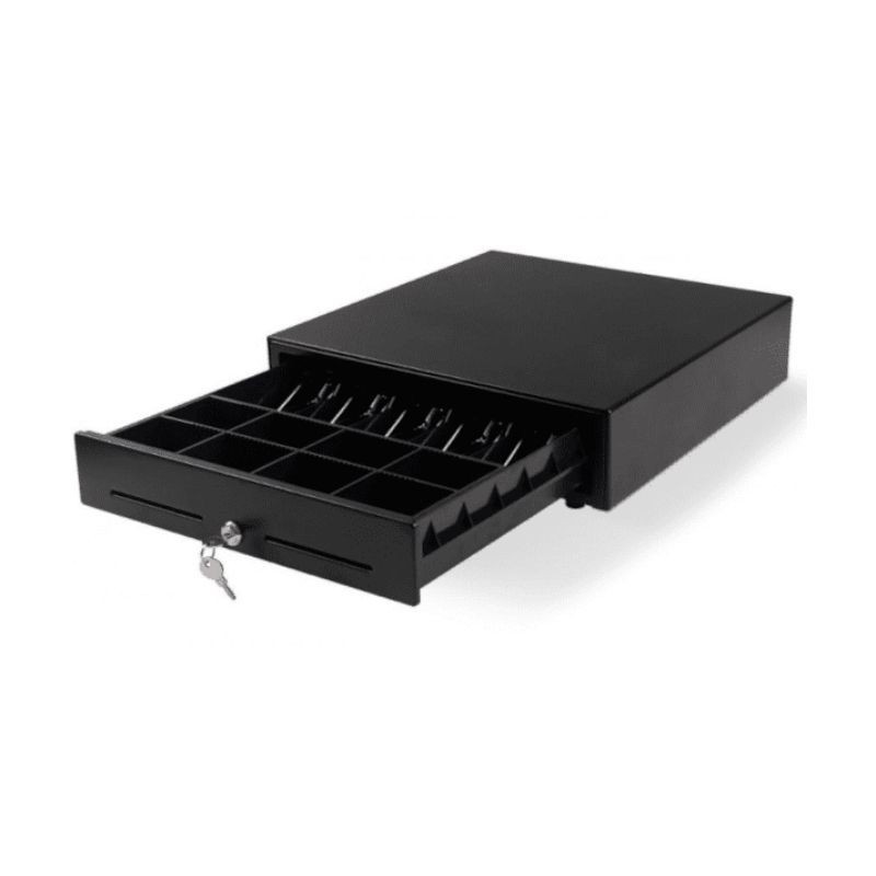 Custom America 20x20x6 Value Blk Cash Drawer 5B/8C RJ12 1yr war