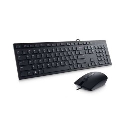 Dell KM300C - Juego de teclado y ratón - USB - QWERTY - EE. UU. - negro - con 1 Year Basic Hardware Warranty Repair