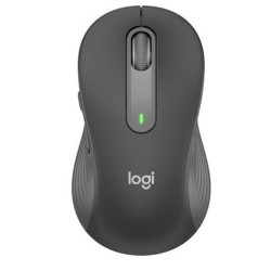 Logitech Signature M650 L - Ratón - tamaño completo - diestro - inalámbrico - 2.4 GHz, Bluetooth - receptor de USB Logitech Logi
