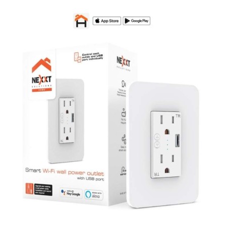 Nexxt Solutions Connectivity - Wall outlet USB