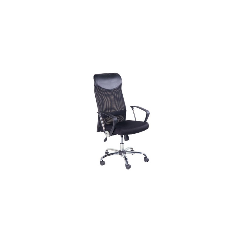 Manager Chair w/Arm Rest (Torin) - Black