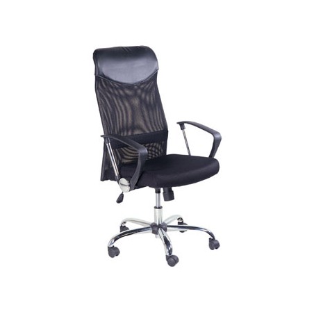Manager Chair w/Arm Rest (Torin) - Black
