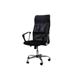 Manager Chair w/Arm Rest (Torin) - Black