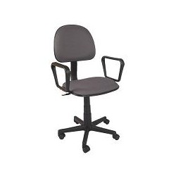 Computer Chair w/ Arm Rest (Black)