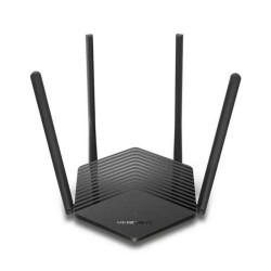 Mercusys MR60X V2 - Enrutador inalámbrico conmutador de 2 puertos - 1GbE - Wi-Fi 6 - Doble banda