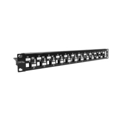 Nexxt - Modular Patch Panel - Cat6A - 24P for SFTP Keys Jack - Rack