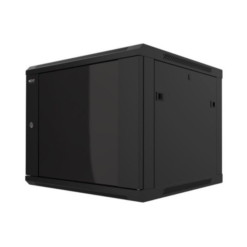 Nexxt Solutions - Rack armario - instalable en pared - RAL 9005, negro barniz - 6U - 19"