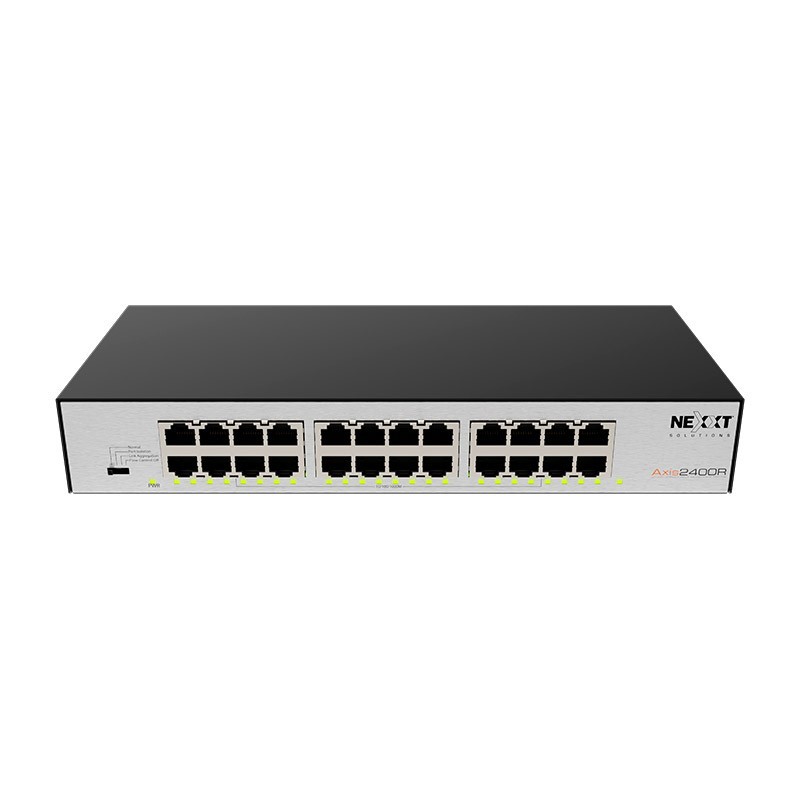 Nexxt Solutions Infrastructure - Switch - Gigabit Ethernet - 24 x 10/100/1000 - 1 Gigabit Ethernet - Switch Giga 24P Unmg