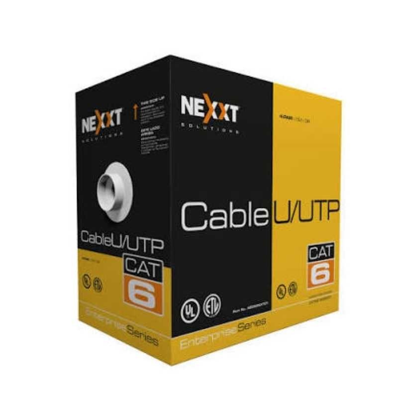 Nexxt Enterprise Cat6 U/UTP Cable 4P 23AWG CM 305m GR