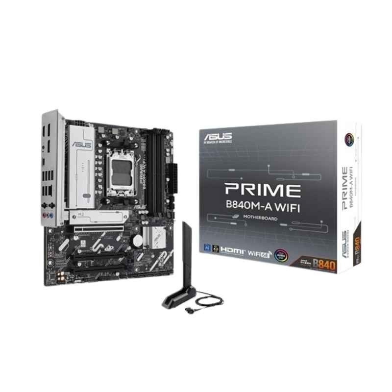 ASUS - Motherboard - Prime B840M-A AM5 DDR5 4 DIMM