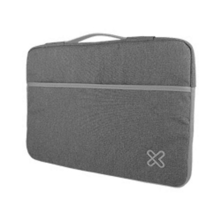 Klip Xtreme - Notebook sleeve - 14.1" - Polyester - Aluminum silver - KNS-425SV