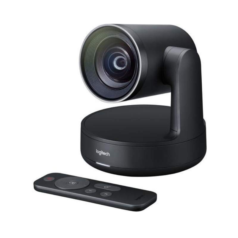 Logitech Rally - Cámera de conferencias - PTZ - color - 3840 x 2160 - 1080p, 4K - motorizado - USB 3.0 - H.264
