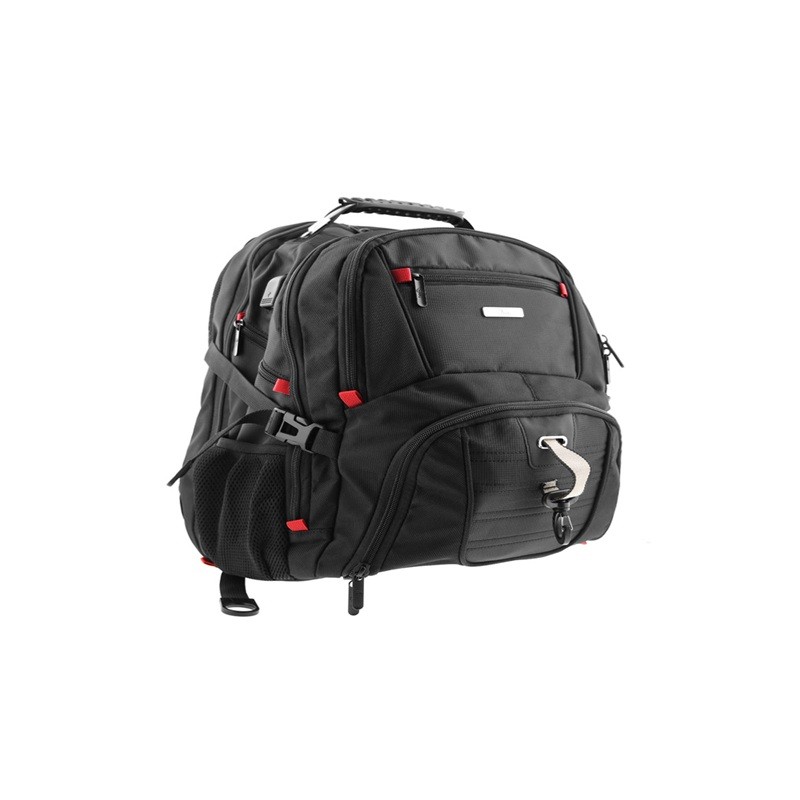 Xtech - Notebook carrying backpack - 17" - Black - Gaming Battlestash  XTB-508