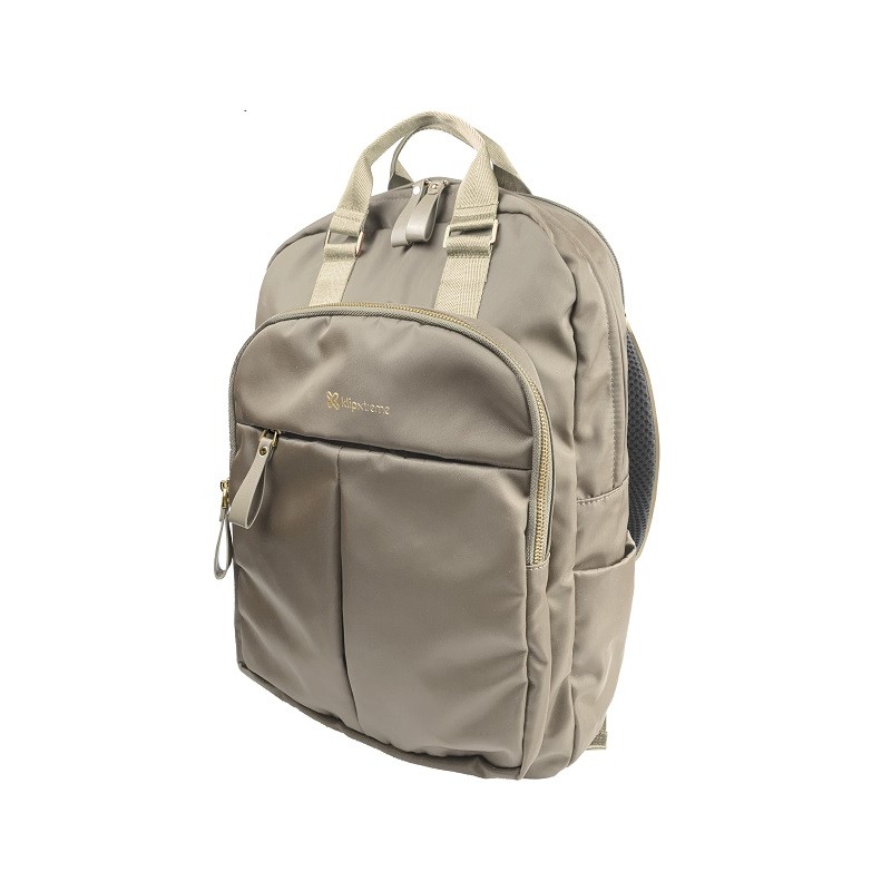 Klip Xtreme - Notebook carrying backpack - 15.6" - 1200D Nylon - Khaki - KNB-468KH