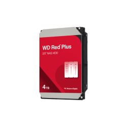 Western Digital WD Red Plus - Hard drive - Internal hard drive - 4 TB - 3.5" - 5400 rpm