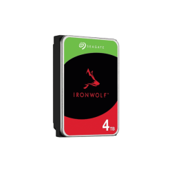 Seagate IronWolf ST4000VN006 - Disco duro - 4 TB - interno - SATA 6Gb/s - 5400 rpm - búfer: 256 MB - con Recuperación de datos S